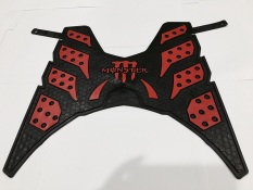 Jason Karpet Motor Monster Hitam Merah/Karpet Motor Matic vario Tecno