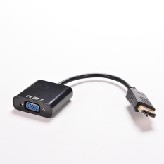 Jetting Buy DP HDMI Converter Male to VGA Female Adapter Cable Black (Intl)