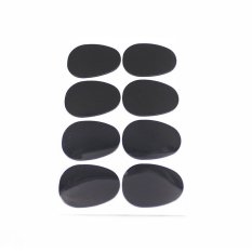 JNTworld New 8pcs 0.3mm Black Mouthpiece Saxophone Patches Pads Alto Tenor Cushions - Intl