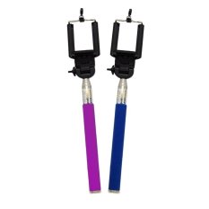 JOR Selfie Monopod for Outdoor Pocket Size Self Portrait Camera Stand + HOLDER x 2 sets (Random Color) - Intl
