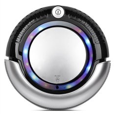 K6L Mini Dust Cleaner w/ Mop Function and Two Strong Side Brushes Lower Noise Automatic Robotic Vacuum Cleaner- Intl