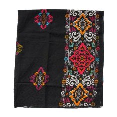 Kain Indonesia Baron Songket A217_Wastra 200 x 115 cm - Hitam
