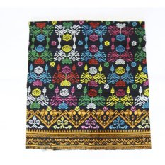 Kain Indonesia Katun Kristik A254_Wastra 200 x 110 cm Hitam