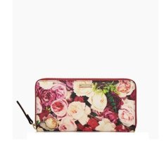 Kate Spade New York Rose Wallet - Merah