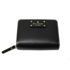 Kate Spade Wellesley Cara Black Leather Clutch Wallet Wlru1745 IFS000174169 (Intl)