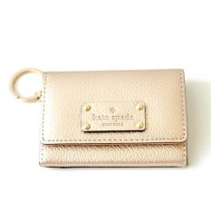 Kate Spade Wellesley Darla Key Chain Wallet (Rose Gold)