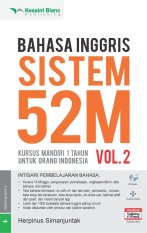 Kesaint Blanc Bahasa Inggris Sistem 52 M Jilid 2 ( + CD Audio )