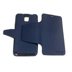 Kingcase Pocket Neo Samsung Galaxy Note 3 / N9000 / N9005 - Flipshell / Flipcover / Smartcover / Leather Case / Book Cover / Sarung Handphone/ Dompet Handphone - Biru Tua