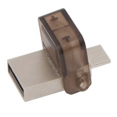 Kingston DataTraveler MicroDuo USB 2.0 Micro USB OTG 8GB - DTDUO/8GB - Bronze