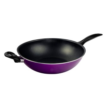 kirin teflon nafiri nonstick wok 28 cm ungu lazada kirin teflon nafiri nonstick wok 28 cm ungu lazada