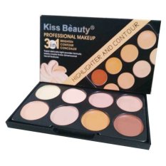 Kiss Beauty 3 in 1 Highlight & Countour- 8 Color
