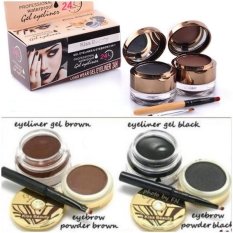 Kiss Beauty Waterproof Eyebrow 2 in 1 & Gel Eyeliner