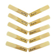 Lade 10pcs Pieces Reed Strength 2.5 2-1/2 Reed Bamboo for Treble bB Saxophone (Intl)