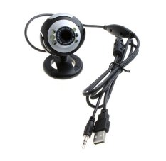 landor Mini Rotatable 5.0 Mega Pixel Night Vision Webcam PC Laptop Camera with Built in Microphone Supports Windows 2000 XP Vista/7/8 - Intl