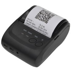 LE Zjiang Mini Portable Bluetooth Thermal Receipt Printer - ZJ-5802 - Black