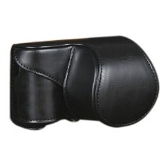 Leather Camera Bag Case Cover Pouch For Sony A5000 A5100 NEX 3N Black- Intl