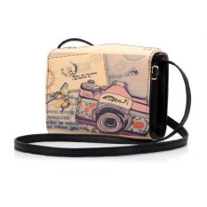 Leather Camera Case Bag Holder For Fujifilm Instax Mini 7s Mini 8 Mini 25 Black - Intl