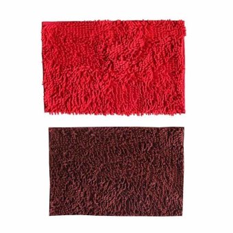 lecira keset microfiber keset cendol anti slip 2 buah keset kaki dengan warna elegan 40 x 30 cm lecira keset microfiber keset cendol anti slip 2 buah keset kaki dengan warna elegan 40 x 30 cm