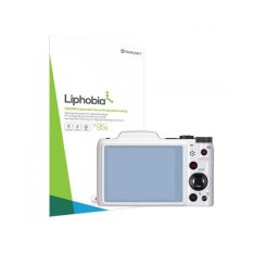 Liphobia casio exilim h50 Hi Clear camera screen protector 2 pcs anti-fingerprint guard clean