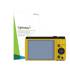 Liphobia casio exilim zr1100 Hi Clear camera screen protector 2 pcs anti-fingerprint guard clean