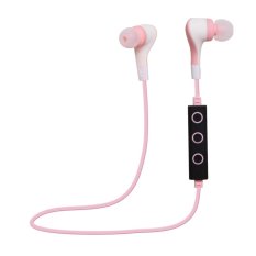 LiveforNow Christmas Gift Present Series Bluetooth Headphone Jogging,Running,Sports,Gym Bluetooth V4.1 Earphones for iPhone 6,6 Plus,6S,5 5C 5S 4S and Android(Pink) (Intl)