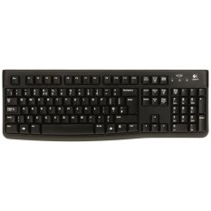 Logitech K120 Keyboard - Hitam