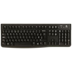 Logitech K120 Keyboard USB - Hitam