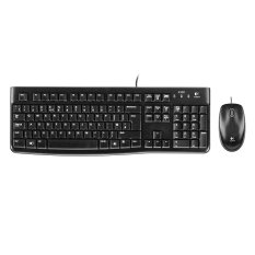 Logitech Keyboard & Mouse Combo Desktop MK120 USB - Hitam
