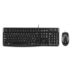 Logitech Keyboard & Mouse MK120 Combo - Hitam