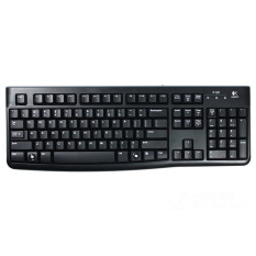 Logitech Keyboard K120 - USB - Hitam