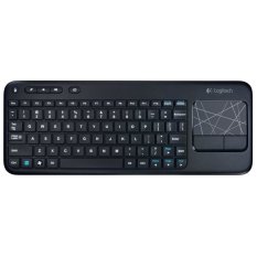 Logitech Keyboard Wireless + Touch Pad K400R - Hitam