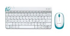 Logitech MK240 Wireless Combo Keyboard + Mouse - Putih
