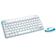 Logitech MK240 Wireless Keyboard Mouse Combo- Putih