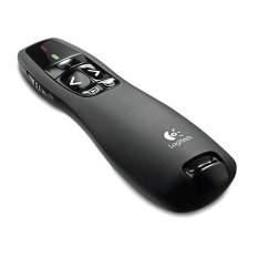 Logitech R400 Professional Presenter dengan Red Laser - Hitam
