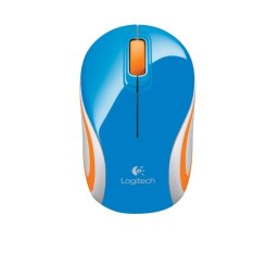 Logitech Wireless Mouse M187 - Biru