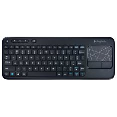 Logitech Wireless Touch Keyboard K400R - Hitam