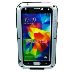 Love Mei Powerful Bumper Case Samsung Galaxy S5 - Silver