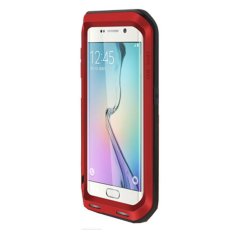Love Mei Powerful Bumper Case Samsung Galaxy S6 Edge - Merah