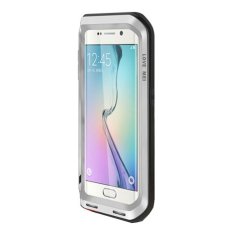 Love Mei Powerful Bumper Case Samsung Galaxy S6 Edge - Silver