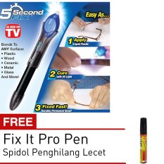 Lucky - Lem Ajaib Power Tool 5 Second Fix Magic Glue + Gratis Fix It Pro Pen - Spidol Penghilang Lecet - ! Pcs