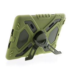 Luxury Silicone Rubber Armor Back Cover Heavy Duty Shockproof Protective Hard Case For Apple iPad mini 2(Green)