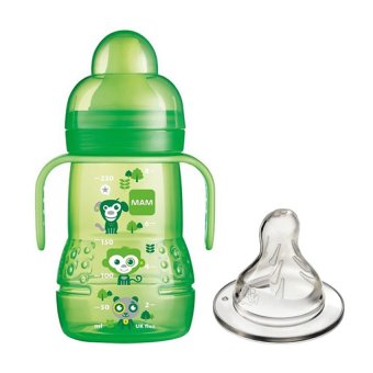 mam trainer spout with teat 220 ml hijau lazada mam trainer spout with teat 220 ml hijau lazada