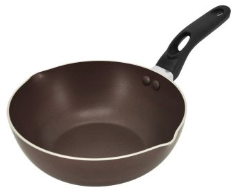 maxim millenia select teflon yuwa wok 20 cm coklat maxim millenia select teflon yuwa wok 20 cm coklat