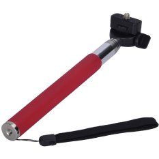 MCE Moonar Self-Timer Holder + Universal Retracted Tripod Clamp for Digital Cameras Mobile Phones (Red) (Intl)