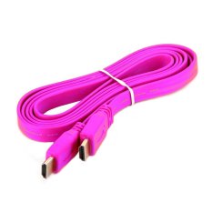 Mediatech Kabel HDMI Flat 5 m - Ungu