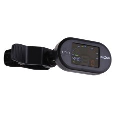 MEGA Fzone LCD Clip On Chromatic Electric Tuner for Acoustic Guitar Bass Violin (Intl)