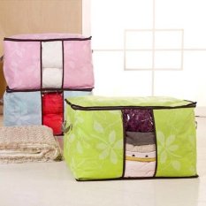 Mega Home New Storage bag flower ukuran jumbo - Biru