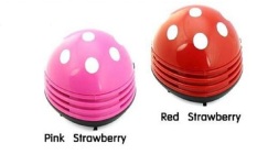 Mellius Mini Vacuum Cleaner / Vakum Cleaner Kecil Warna Pink LadyBug / Merah Jambu