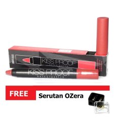 Menow- Kiss Froof Soft Lipstick No.09 + Gratis Serutan