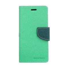 Mercury Fancy Diary Case Oppo Find 5 Mini R827 Casing Cover Flip - Mint Biru